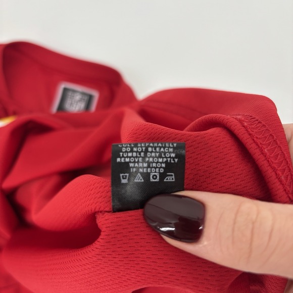 Kansas City Chiefs Jersey 60th‎ Anniversary Red Womens Size Medium NFL Football - Picture 10 of 10